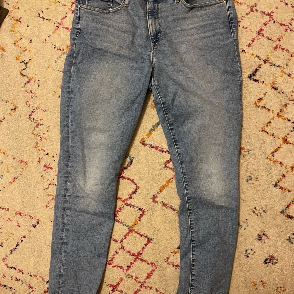 Levi high rise jeans